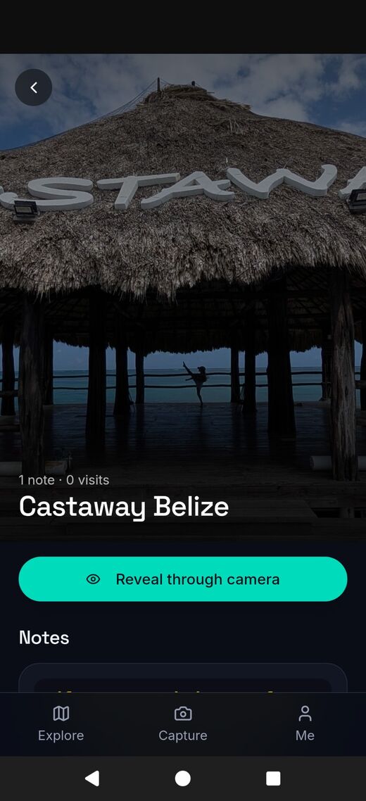 Reveal step shown on a phone